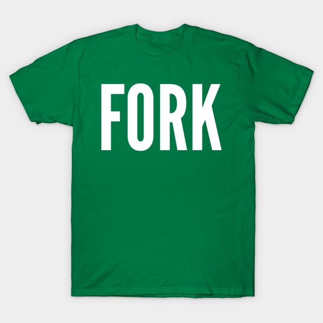 Fork T-Shirt by GrayDaiser